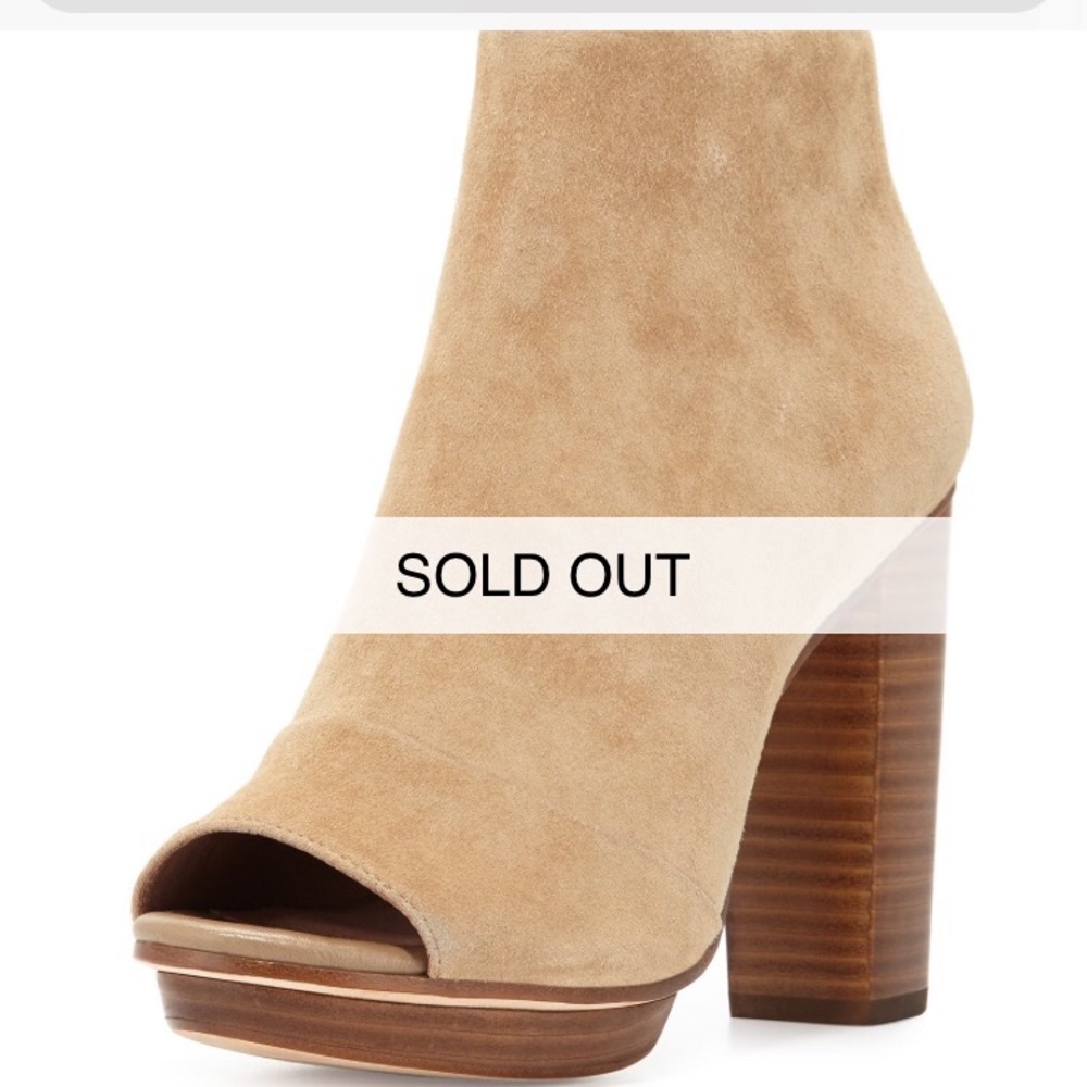 JOIE open toe booties